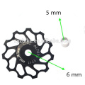 Mountain bike guide wheel bicycle Jockey Wheel Jockey Wheel 7075 CNC Ceramic Jockey Wheel